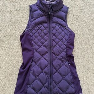Lululemon Athletica Deep Purple Quilted Vest